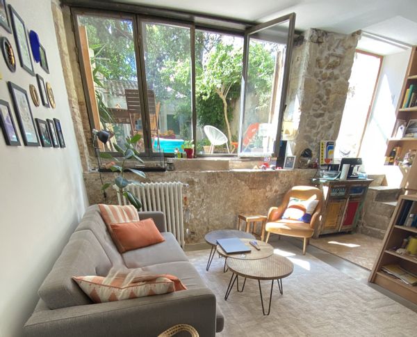 Chez Fabrice et Caroline: Appartement familial avec jardin au cœur de Marseille