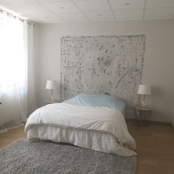 RDC maison cosy verdoyante, Très Calme avec Piscine, Près de Valence.