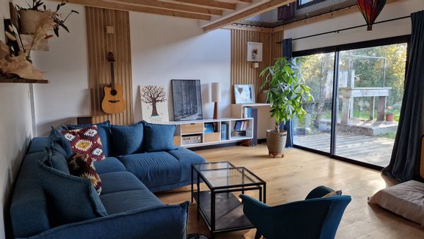 Charmante maison en bois, sérénité et nature