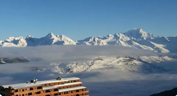 Studio vue Mont Blanc au pieds des pistes