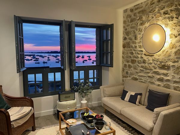 Bretagne, vue exceptionnelle sur le Golfe du Morbihan