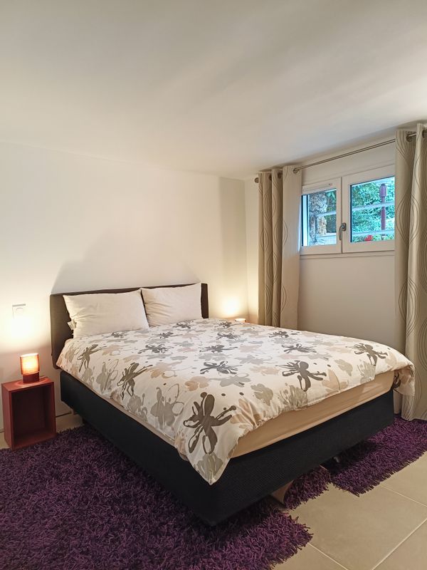 Appartement indépendant au RDJ de ma maison avec jardin à 10 min de la gare (direction St Lazare)