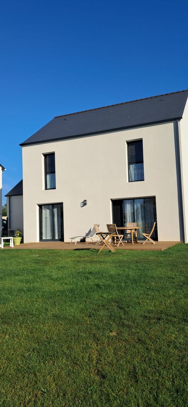 La maison de Sylvia et Gaël, au carrefour de la Loire Atlantique et de la Bretagne