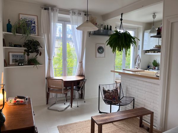 Sunny flat in Ménilmontant