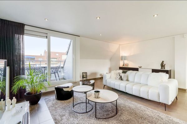 Appartement duplex récemment rénové, à 700 mètres de la mer, près du centre de Coxyde.