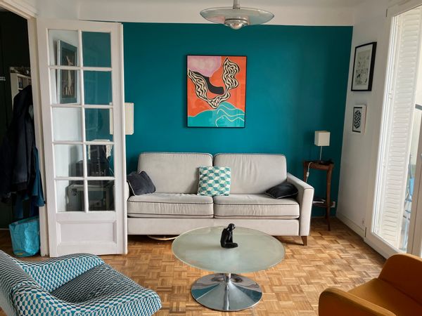 Appartement parisien 4-6 personnes, très lumineux, avec vue imprenable sur la ville