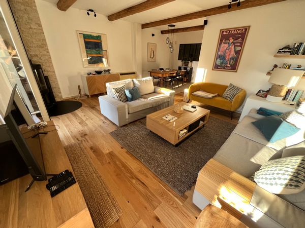 Old winemaker townhouse built from the 1800 located in a Medieval village in th south of France