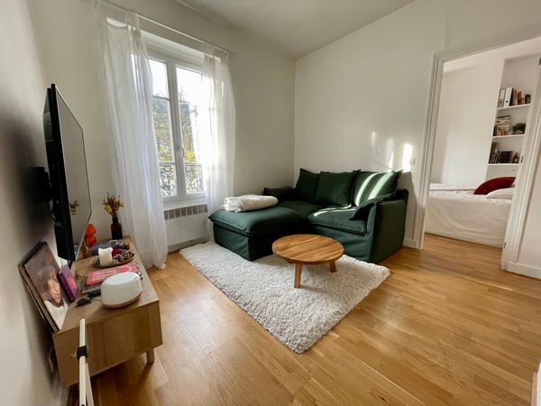 T2 charmant et cosy dans un immeuble calme et familial, idéal pour 2 personnes avec lit 160x200
