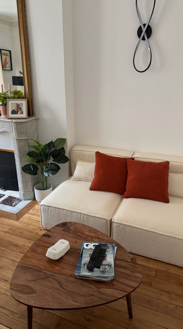 L'appartement haussmannien de Juliane et Lucas