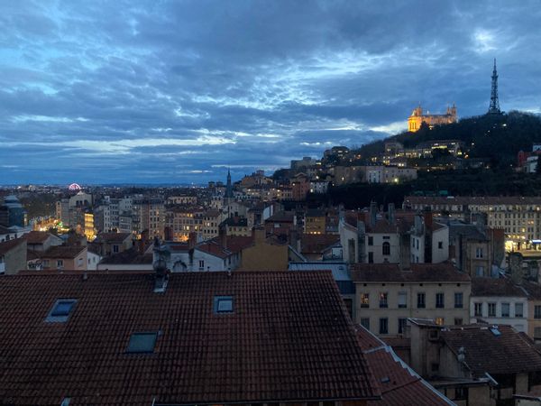 Appartement avec super vue sur Lyon, dans les pentes de la X Rousse