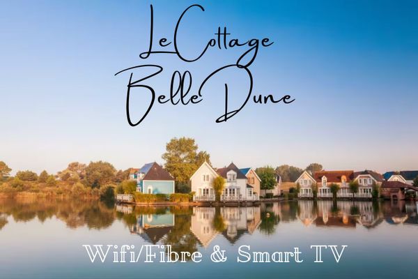 Cottage pour 6 personnes + 1 bébé, en bord d'un lac et sur la Côte d'Opale