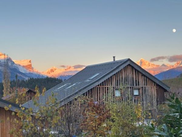 Chalet de montagne au cœur des Alpes françaises