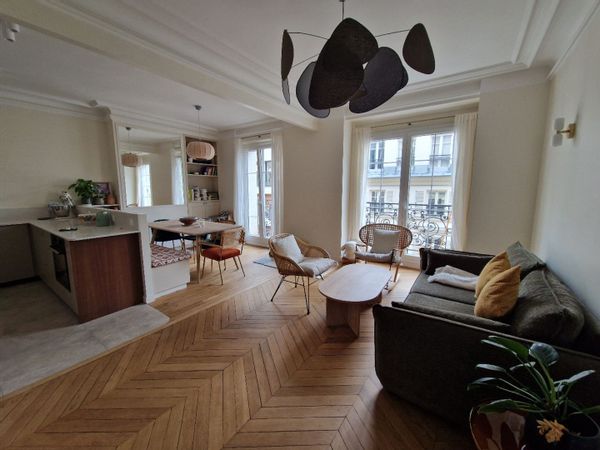 Bel appartement familial 70m² de 3 pièces aux Batignolles