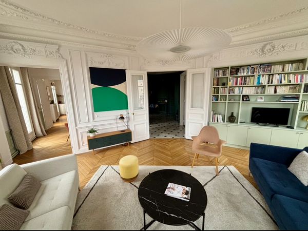 Grand appartement familial dans le 17eme