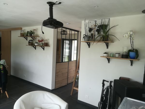 Maison neuve en plein bourg de Ste Anne d'Auray.