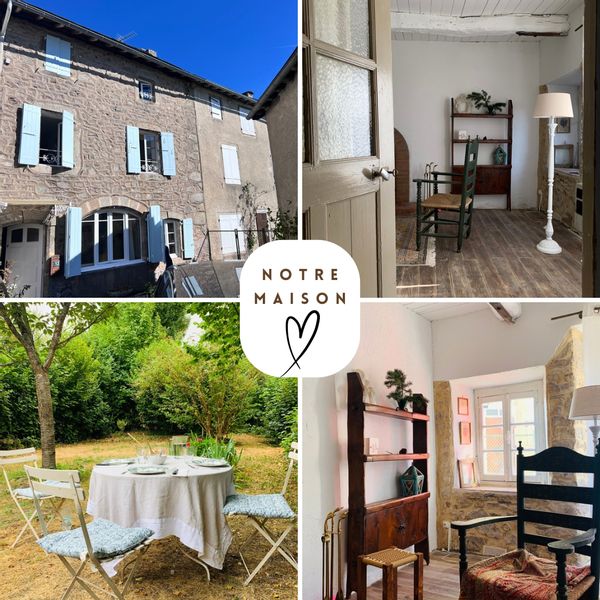Maison de charme au cœur d’un village d’Occitanie, entre lacs et forêts.