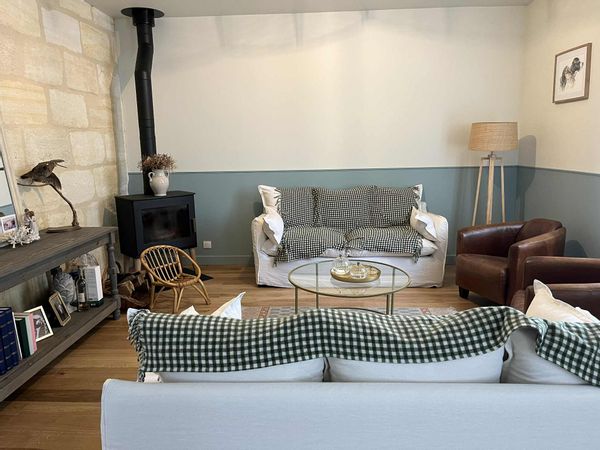 Maison familiale avec jardin proche de Bordeaux