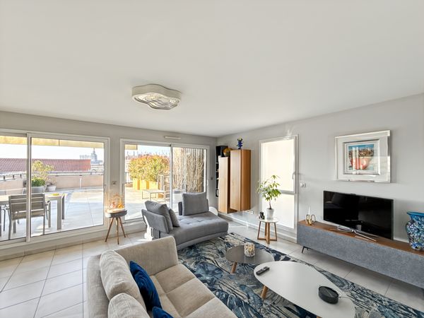 Rooftop dans le centre ville de Lyon