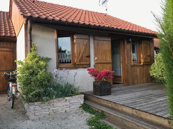 Chalet la Giffaumière situé au Lac du Der, 2ème plus grand lac artificiel d'Europe.