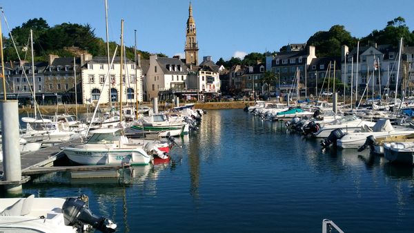 L'appartement Sylvie est tout près de la plage dans une petite station balnéaire de Bretagne.