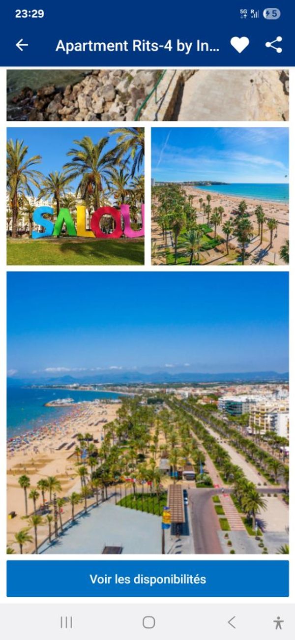 Appartement les pieds dans l'eau