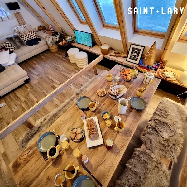 Chalet Saint-Lary-Soulan (Pyrénées-France) 1700m d'altitude classé 4 étoiles