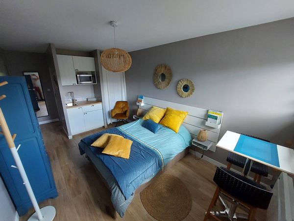 La chambre privée et indépendante d'Aurélie et Guillaume