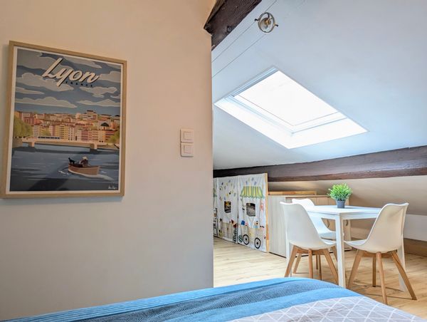 Appartement rénové proche gare et parc de la Tête d'Or