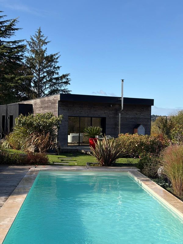 Maison bois en Vallée de la Loire, entre Nantes et Angers