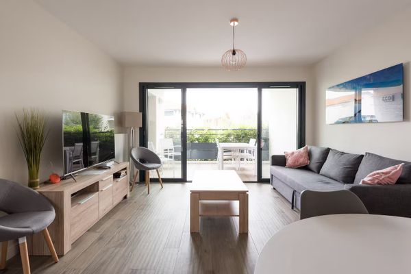 Appartement de Muriel :  3 pièces de 70 m2  quartier typique et très calme de l'aiguillon,