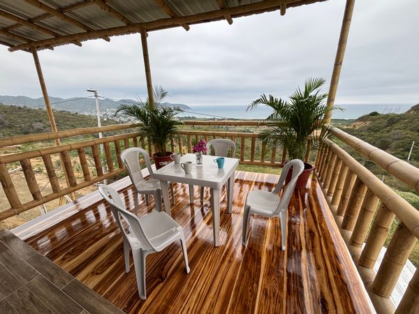 La maison de Javier avec vue magnifique sur la mer