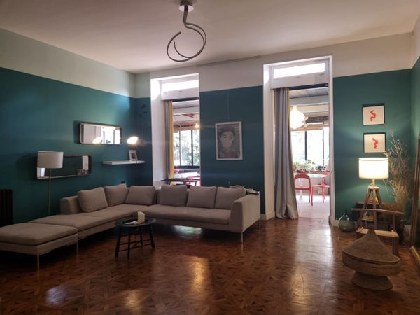 Appartement et jardin au centre de Marseille, à deux pas du Palais Longchamp.