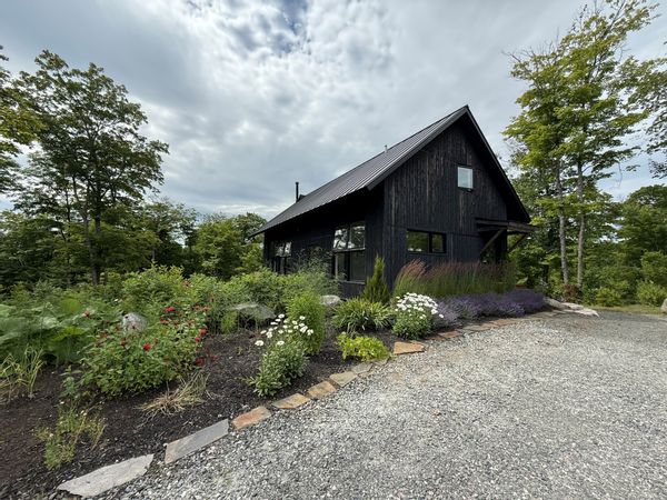 This Scandinavian style passive house in Tremblant