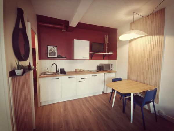 Le studio de Sandra au pied du roazhon park