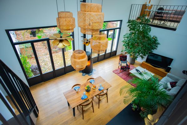 Maison loft lumineuse avec jardin – à 20 min du centre de Paris