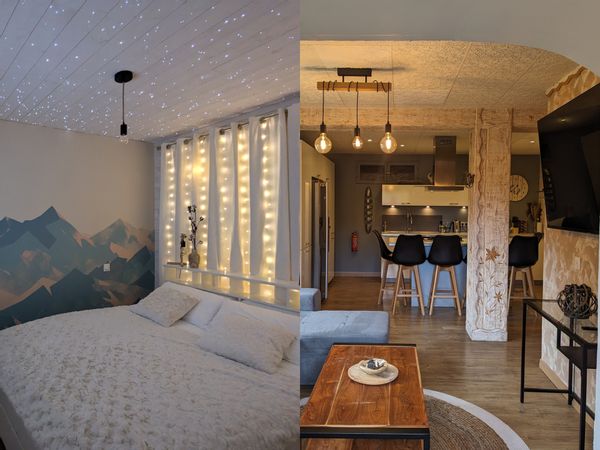 Appartement familial à la montagne et au ski dans une station familiale