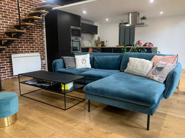 Loft spacieux avec jardin et parking au calme proche du métro