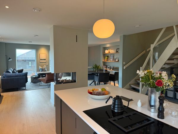 Hjem i rolig omgivelser rett ved Oslo-sentrum