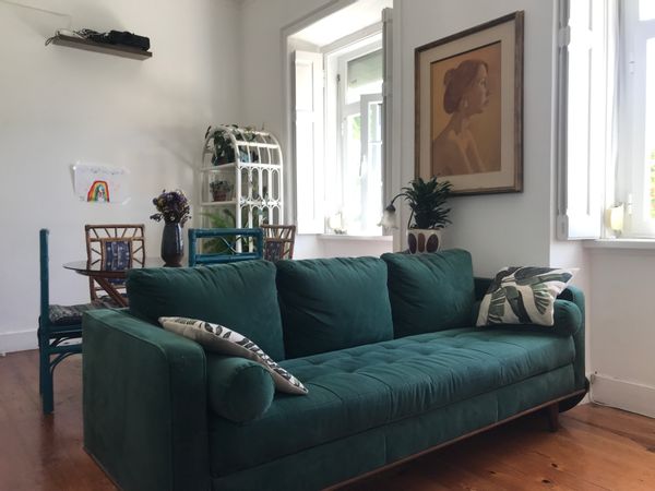 Una casetta con giardino sull'Atlantico tra Lisbona e Cascais