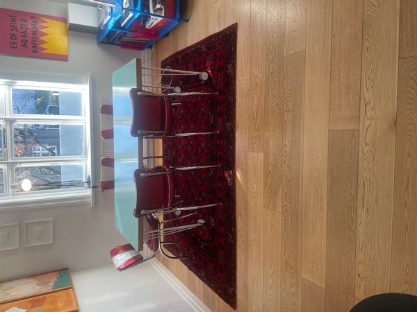 Colorful and bright downtown apartment