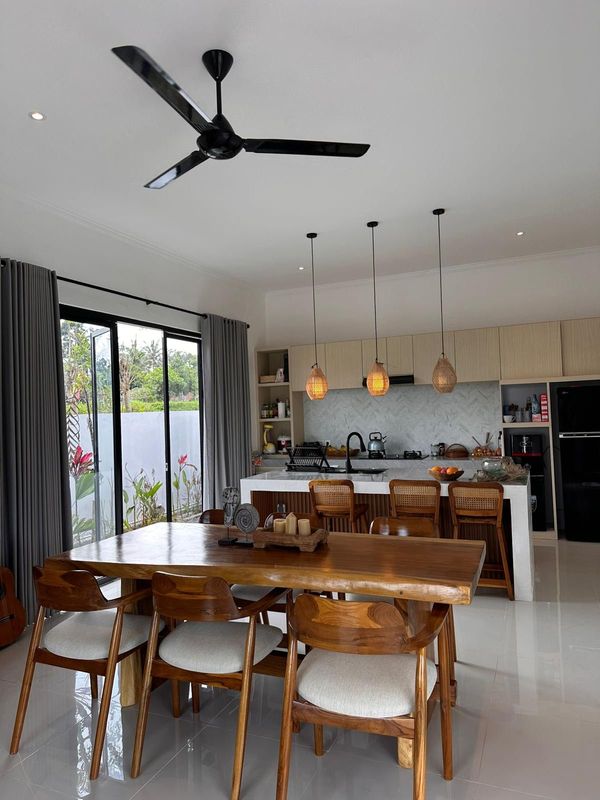 Tranquil 2BR Villa with Private Pool & Rice Field Views Near Ubud