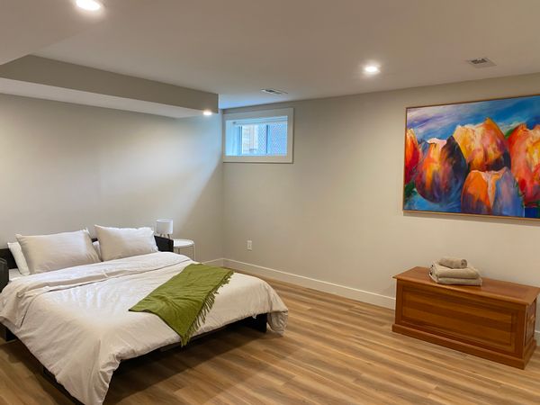 Maria's private guest suite.