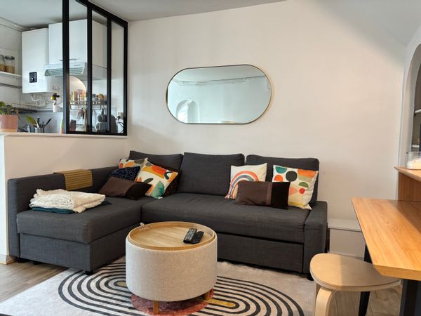 Chez Rémi et Marcos : appart mignon, quartier vivant