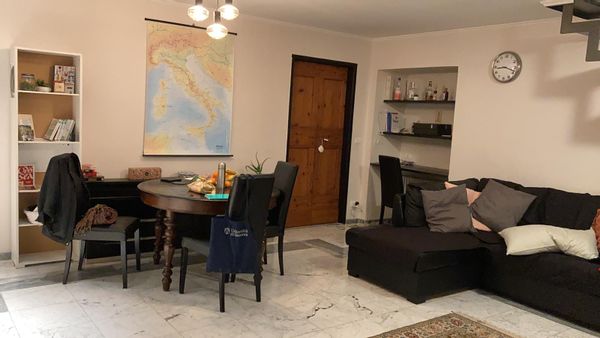 In a historical palace at the heart of Genoa's pedestrian center, private room with own bathroom.