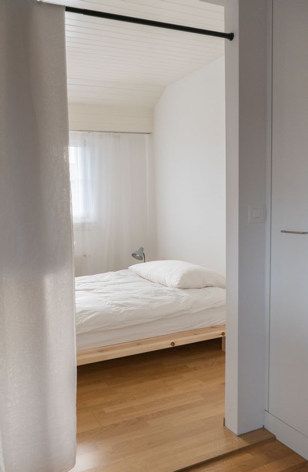 Designer Stadtwohnung in Bern mit Blick auf die Alpen