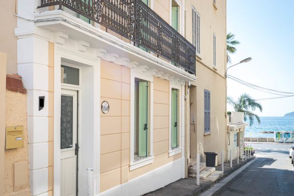 Mourillon maison avec jardin 6-8 pers à 50 m des plages