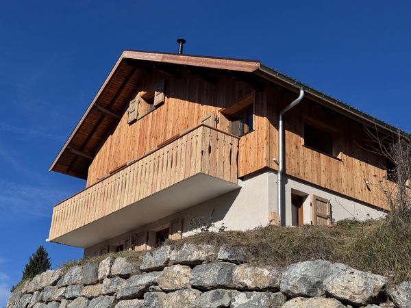 Chalet pour 8 personnes, vue incroyable.