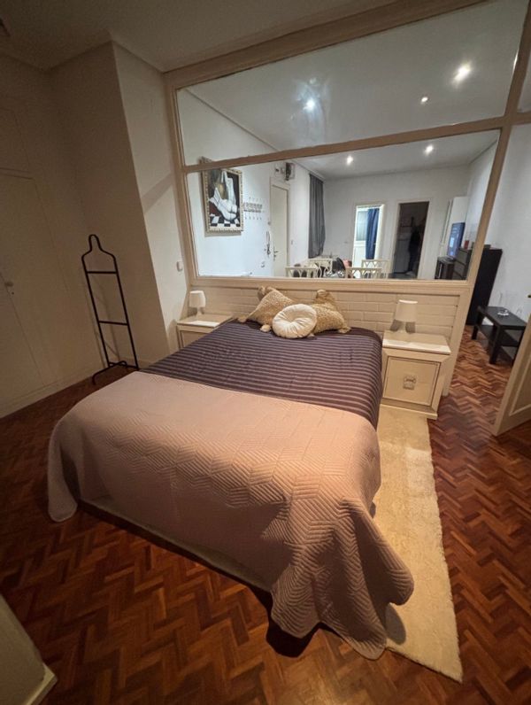 Piso de 1 dormitorio, salón comedor con sofá cama,  en pleno centro de Bilbao.