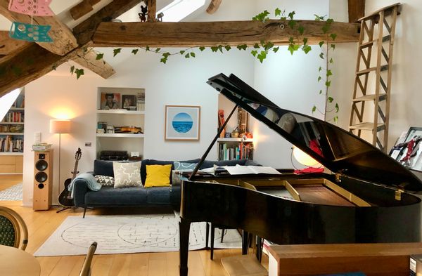 Un cocon en duplex dans le Quartier Latin, près du jardin du Luxembourg