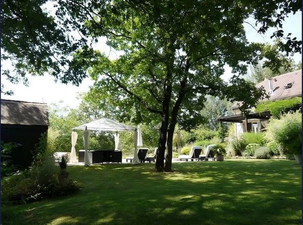 French country cottage with swimming pool
